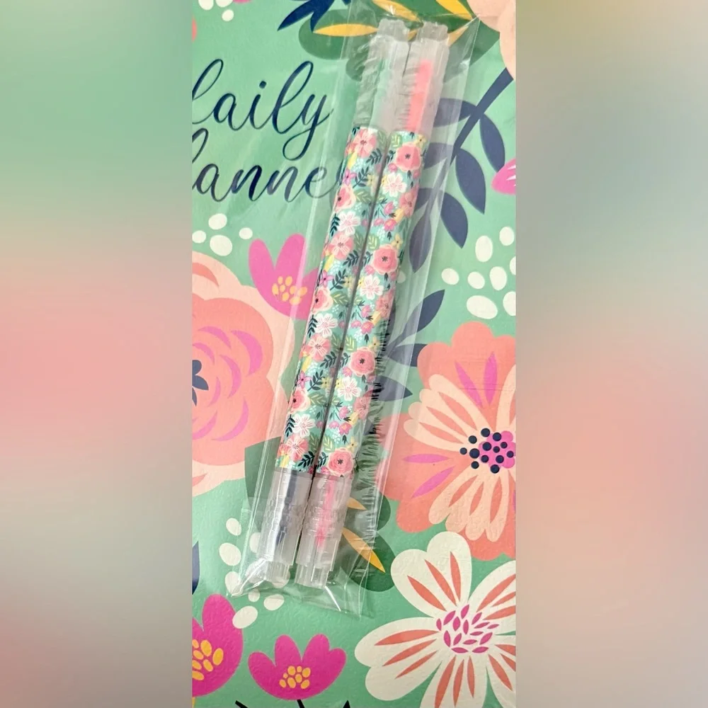 Steel Mill and Co Floral To Do Planner | Dual Tip Highlighters | Sticker Pack